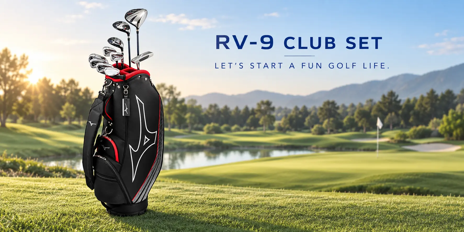Mizuno RV-9 complete golf set